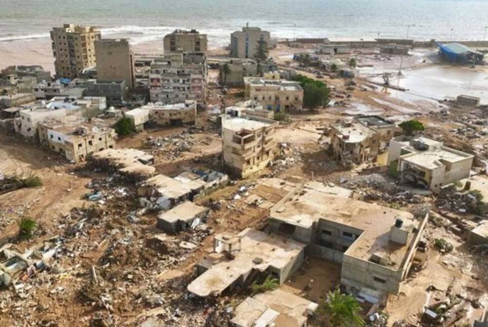 Banjir di timur Libya juga menyebabkan lebih 30,000 orang hilang tempat tinggal. Foto Reuters.