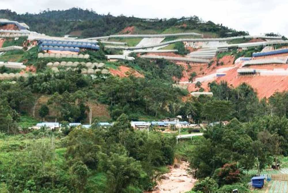 Orang Asli dari tiga penempatan di sini membuat laporan polis mendakwa berlaku pencerobohan tanah berdekatan penempatan mereka yang dikatakan semakin berleluasa sejak tiga bulan lepas - Gambar hiasan