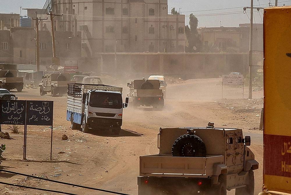 Pertempuran ganas meletus semula antara Tentera Sudan (SAF) dan pasukan separa tentera RSF di beberapa kawasan di Khartoum. - Foto fail AFP