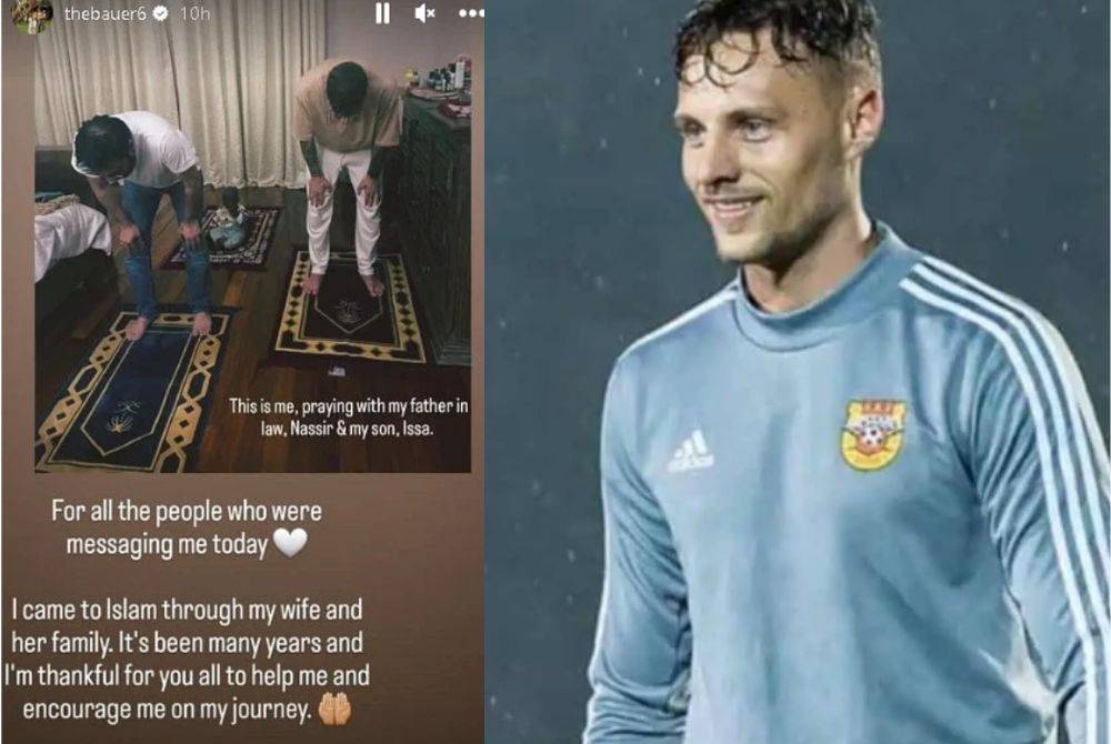 Perkongsian Bauer di laman Instagramnya baru-baru ini