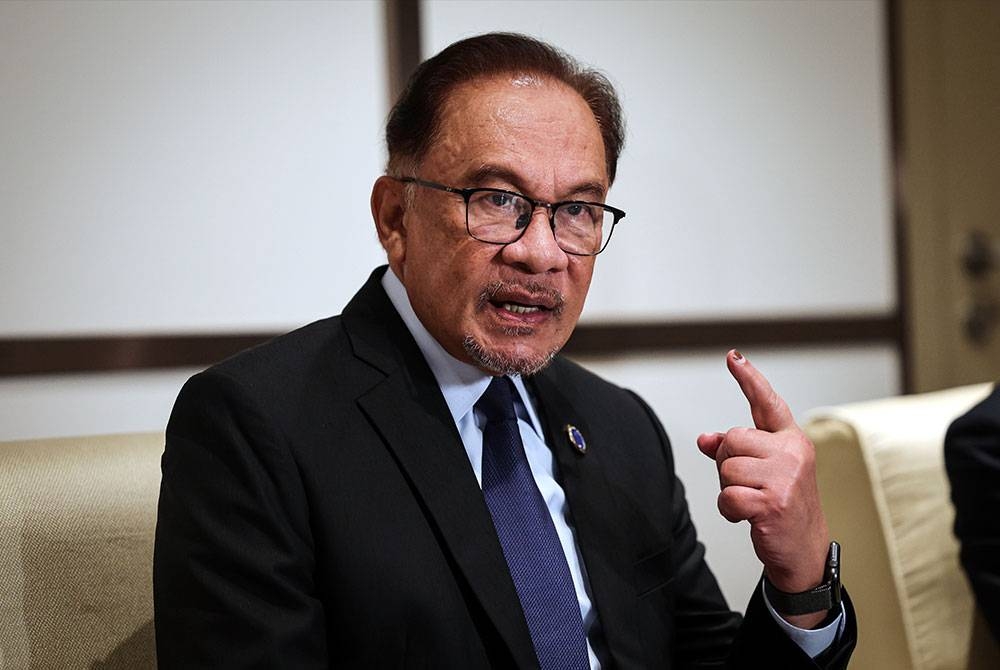 Anwar Ibrahim. Foto Bernama.