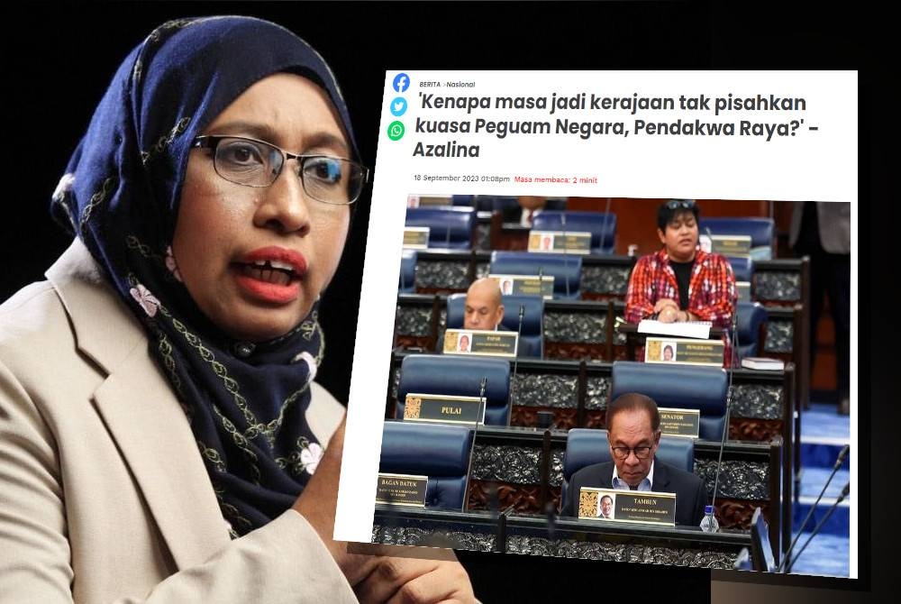 Norhayati Nordin. Laporan Sinar Harian pada Isnin