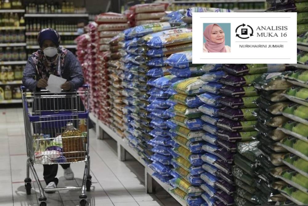 Baru-baru ini, pengguna dikejutkan dengan kenaikan harga beras import dan kekurangan bekalan telur ayam. - Gambar hiasan