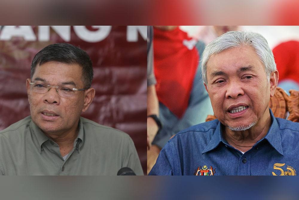 Spekulasi rombakan Kabinet Kerajaan Perpaduan kian bertiup kencang apabila Ahmad Zahid (kanan) dikatakan akan mengambil alih Menteri KDN daripada Saifuddin (kiri), manakala Saifuddin dijangka mengisi kekosongan jawatan Menteri KPDN.