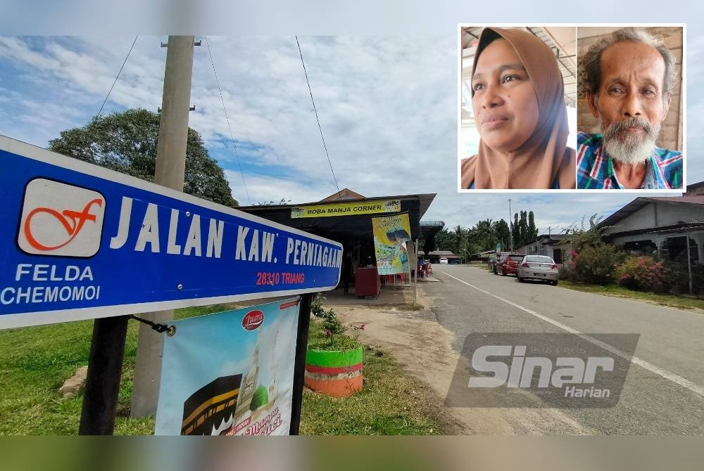 Pengundi di Felda Chemomoi, di sini menaruh harapan tinggi kepada wakil rakyat baharu membantu meningkatkan taraf hidup mereka terutama dari aspek pembangunan ekonomi. (Gambar kecil: Zaihazlen (kiri), Aslimi)