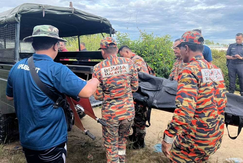 Mayat mangsa ditemukan pada jarak 250 meter dari lokasi kejadian berhampiran Empangan Pengkalan Nangka (Tok Gong) di Sungai Besut pada Ahad.