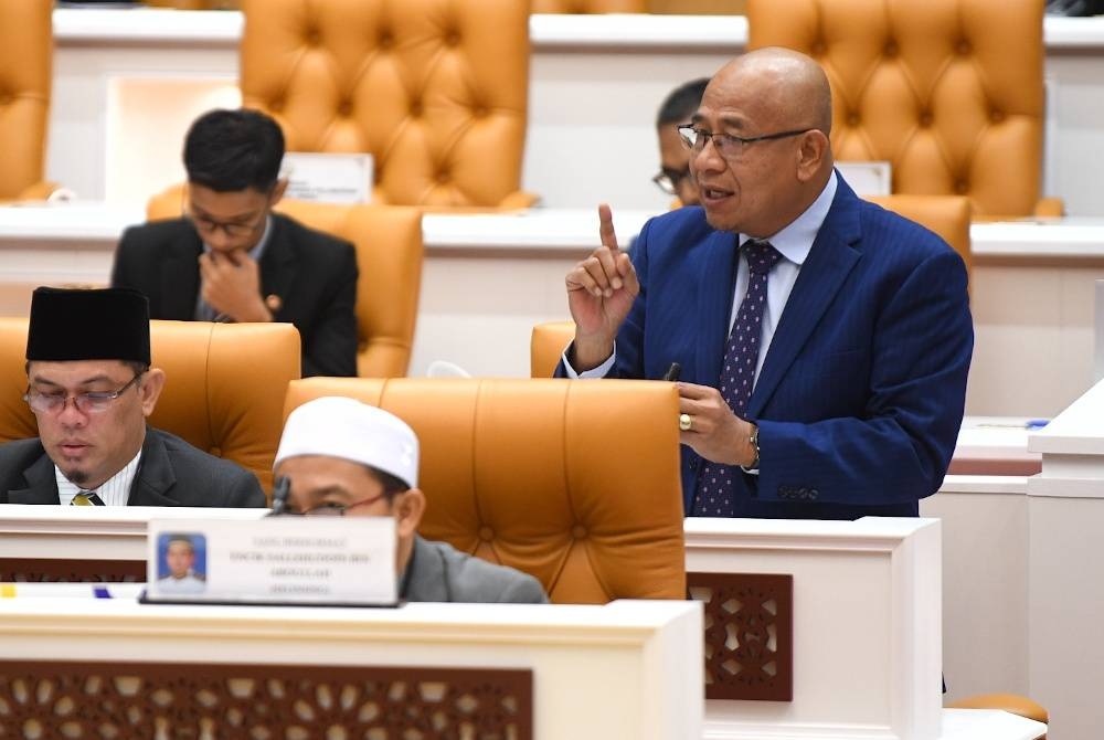 Noor Azman mengemukakan soalan tambahan ketika Sidang DUN Perak pada Selasa.