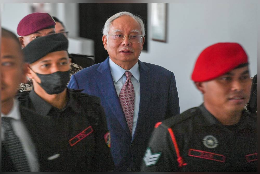 Najib (tengah). - Foto Bernama