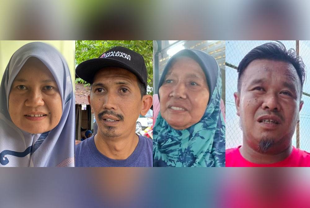 Gambar dari kiri: Jumizah, Ismahazir, Fadzia dan Saiful Anuar.