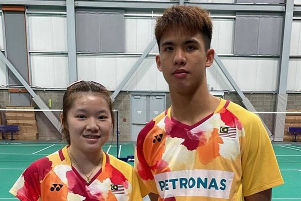 Bryan Jeremy Goonting-Chan Wen Tse - Foto FB Badminton Association of Malaysia - BAM