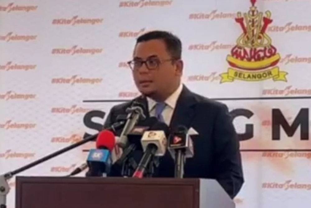 Amirudin pada sidang media khas di Bangunan SUK Selangor di sini pada Rabu.