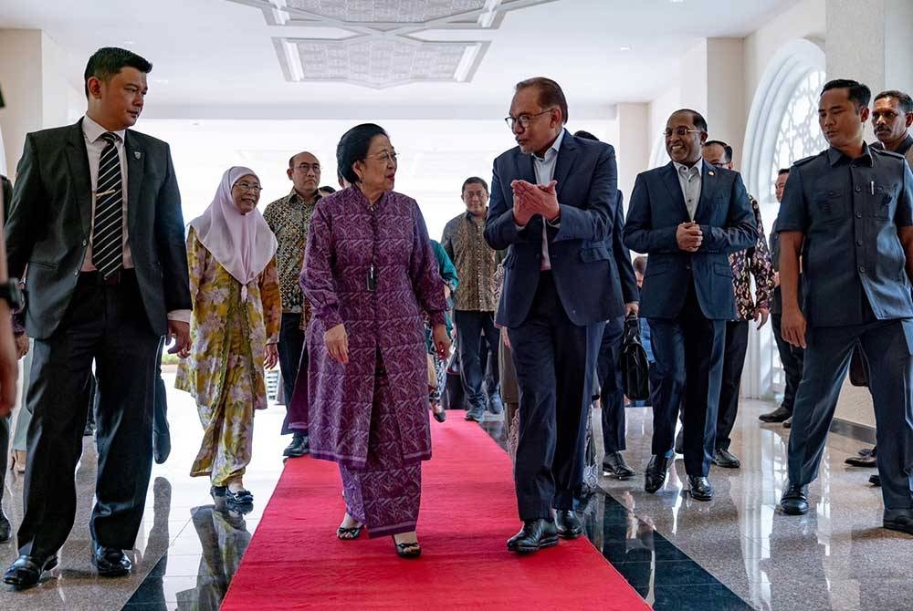 Megawati bertemu Anwar di Putrajaya, pada Selasa. - Foto Facebook Anwar Ibrahim