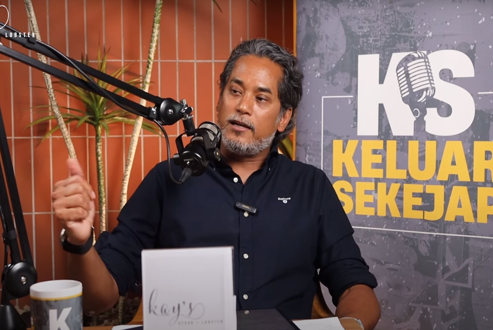 Khairy Jamaluddin menerusi Program Podcast Keluar Sekejap yang dikendalikan bersama Bekas Ketua Penerangan UMNO, Shahril Sufian Hamdan pada Rabu.