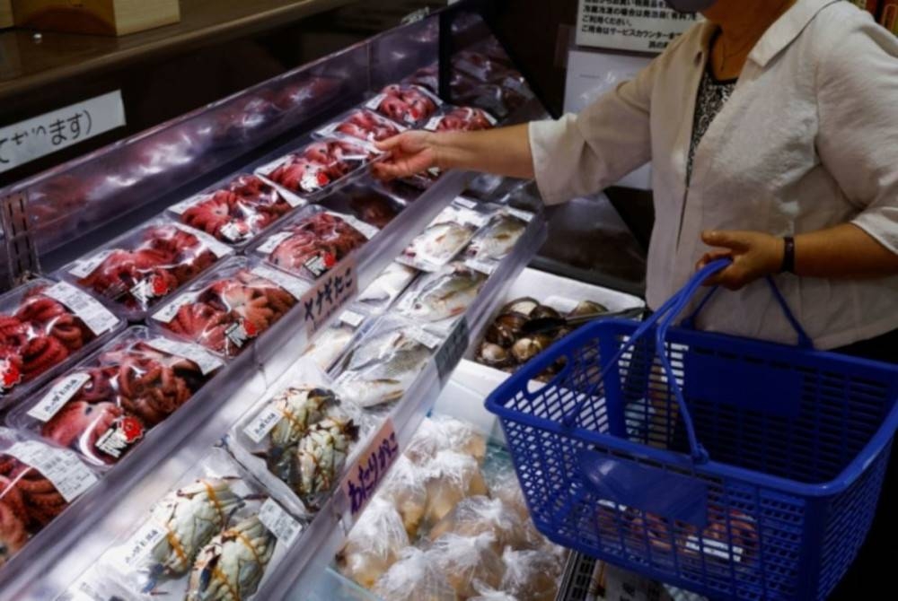 Eksport makanan laut Jepun susut satu pertiga pada Ogos, di saat pelancaran pelepasan air Fukushima. - Foto Reuters.