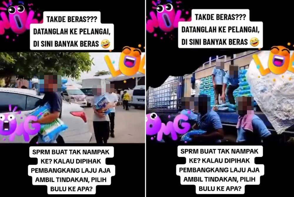 Tangkap layar hantaran video yang dimuat naik oleh Wan Ahmad Fayhsal di Facebook pada Khamis