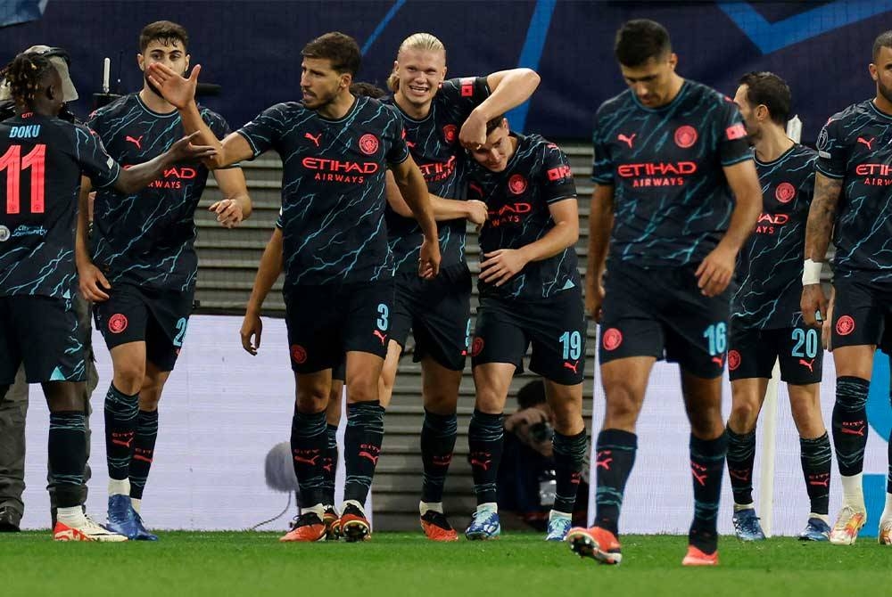 City akan bertandang ke Emirates menentang Arsenal dalam aksi EPL pada Ahad. - Foto AFP