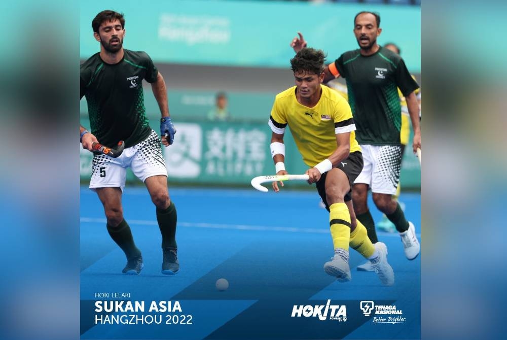 Speedy Tigers mengakhiri saingan Sukan Asia Hangzhou 2022 di kedudukan keenam. - Foto FB HOKITA