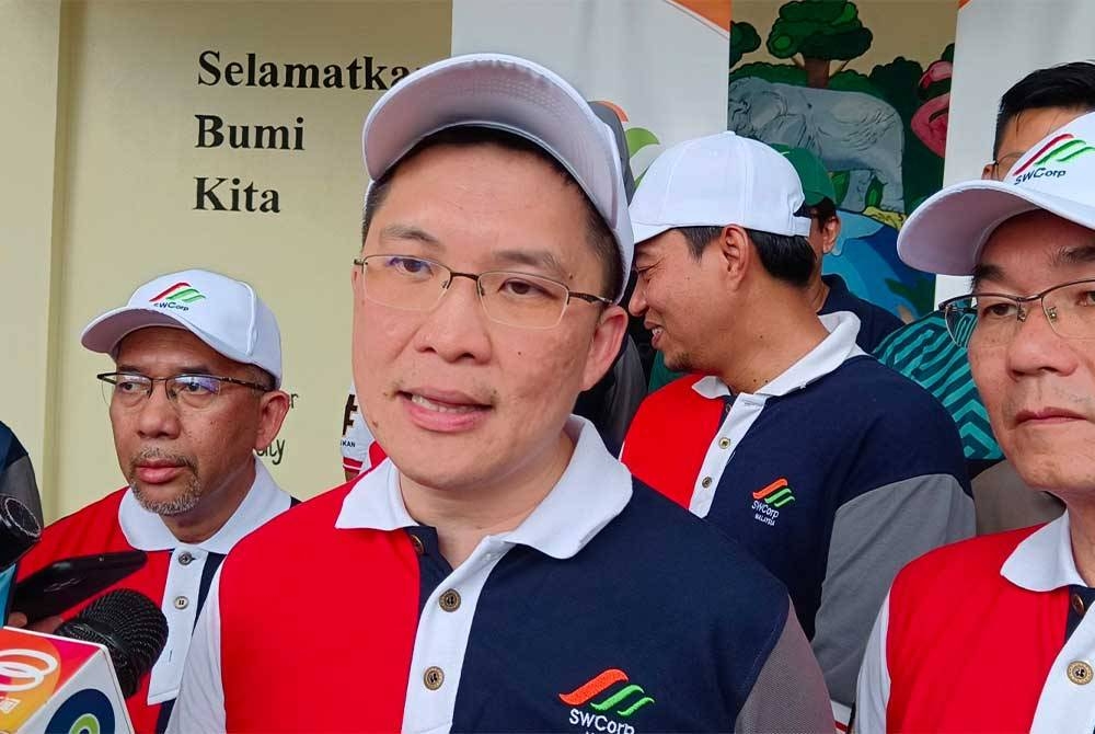 Kah Woh ketika ditemui pemberita pada Program Kemampanan Komuniti Bandar (PKKB): Inisiatif Komuniti Program Perumahan Rakyat (PPR) Sifar Sisa Bersamamu Madani (SSBM) di PPR Simpang Perdana, Taiping pada Sabtu.