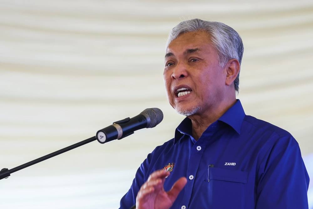 Datuk Seri Dr Ahmad Zahid Hamidi. - Foto Bernama