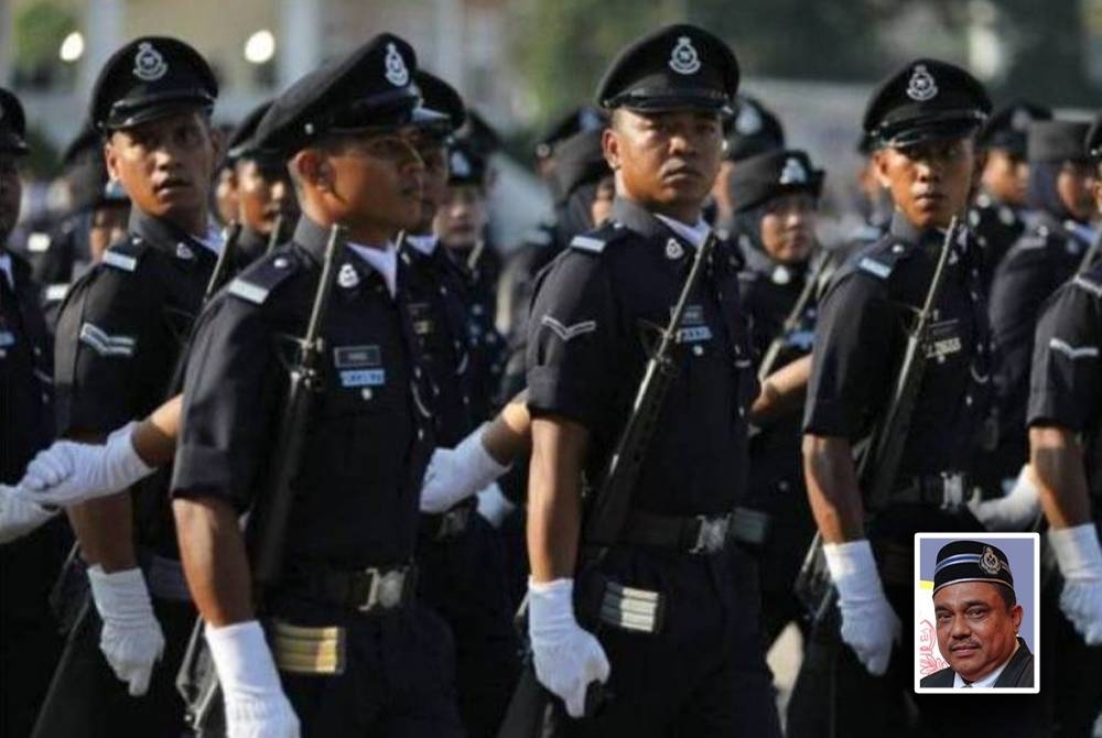 Gaji permulaan bagi Konstable (YA1) Polis Diraja Malaysia (PDRM) perlu melebihi gaji minimum berdasarkan tanggungjawab yang digalas anggota pada ketika ini. Gambar hiasan. - Foto Bernama. (Gambar kecil: Mokhtar Omar)