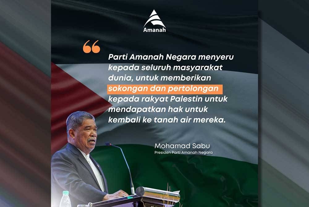 Kenyataan Mohamad di Facebook pada Ahad. - Foto Facabook Mohamad Sabu