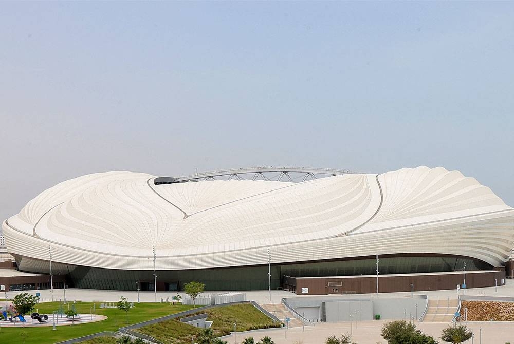 Stadium Al Janoub, Al Wakrah antara venue pusingan akhir Piala Asia 2023. - Foto AFP