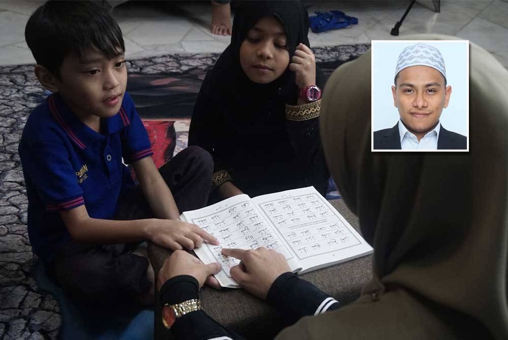 Sesi pembacaan al-Quran di kediaman masing-masing. - Gambar kecil: Muhammad Amar Mirza