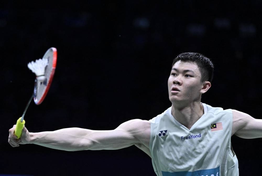 Lee Zii Jia antara empat wakil negara berjaya melangkah ke separuh akhir kejohanan badminton Terbuka Artik 2023 di Vantaa, Finland. (Gambar fail) - Foto AFP