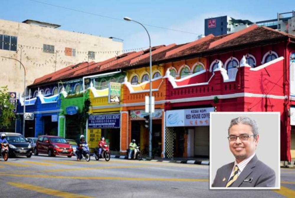 Ipoh bukan lagi bandar mati, sebaliknya, kota itu sedang menyelusuri untuk menjadi bandaraya ceria dan bahagia. (Gambar kecil: Rumaizi) - Foto Awani