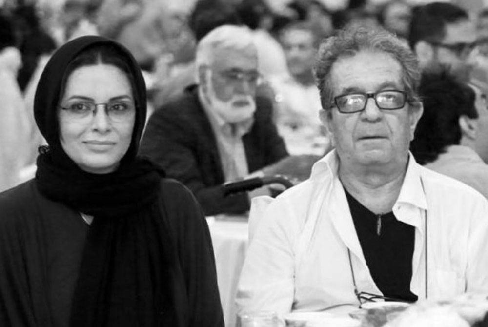 Dariush Mehrjui dan isterinya, Vahideh ditemukan maut selepas ditikam individu tidak dikenali di kediaman mereka, di Tehran, Iran, pada Sabtu lalu. - Foto AP