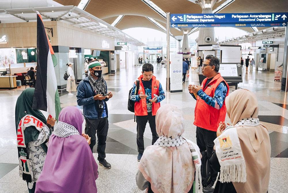 MCM menghantar dua Exconya ke Kaherah, Mesir untuk memastikan dana rakyat Palestin dapat disampaikan kepada kelompok sasaran.