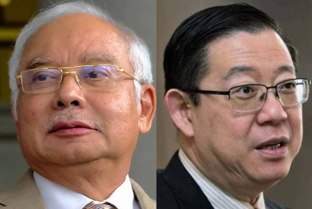 Najib, Guan Eng