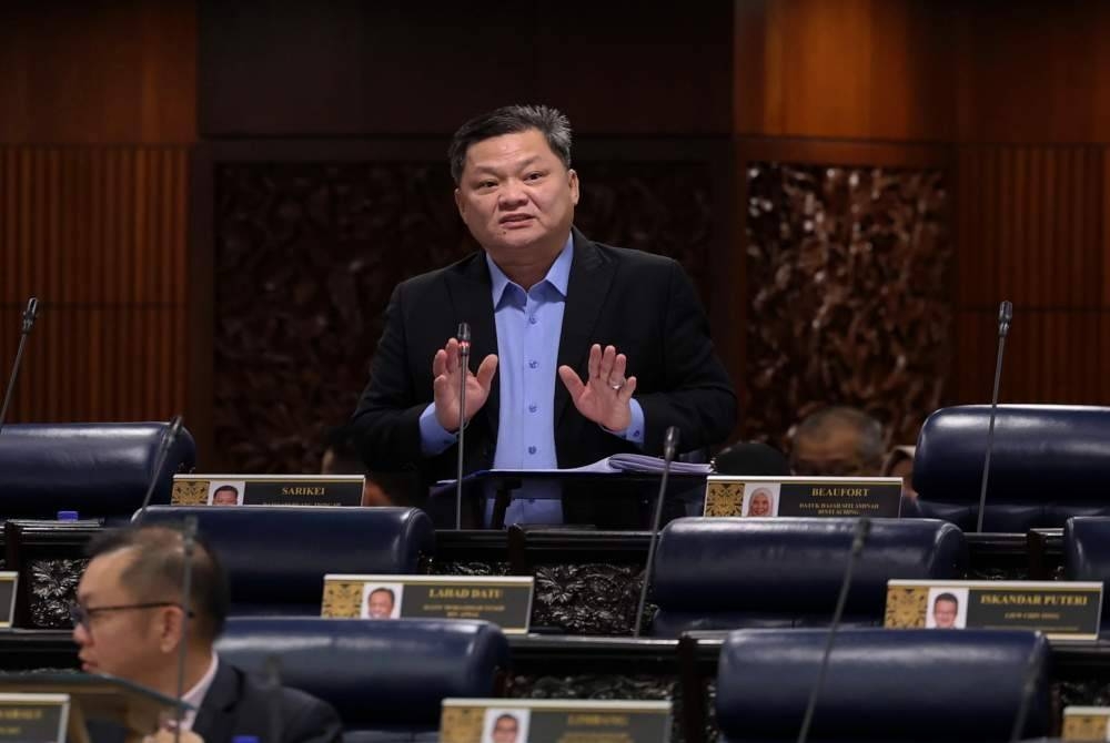 Tiong Sii ketika sidang Dewan Rakyat di Bangunan Parlimen pada Rabu. - Foto Bernama