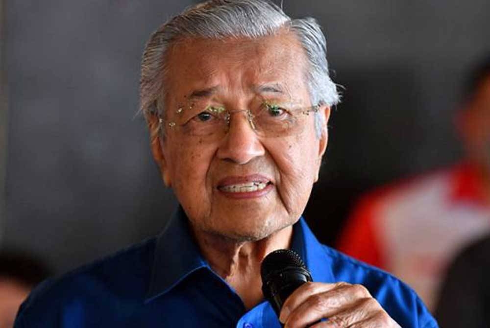 Dr Mahathir - Foto fail Bernama