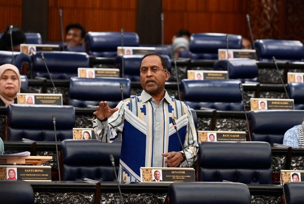 Zambry ketika Waktu Pertanyaan-Pertanyaan Menteri di Dewan Rakyat, pada Khamis.