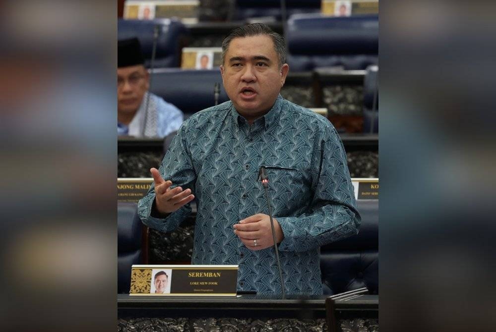 Anthony ketika menghadiri Persidangan Dewan Rakyat di Bangunan Parlimen pada Khamis. - Foto Bernama