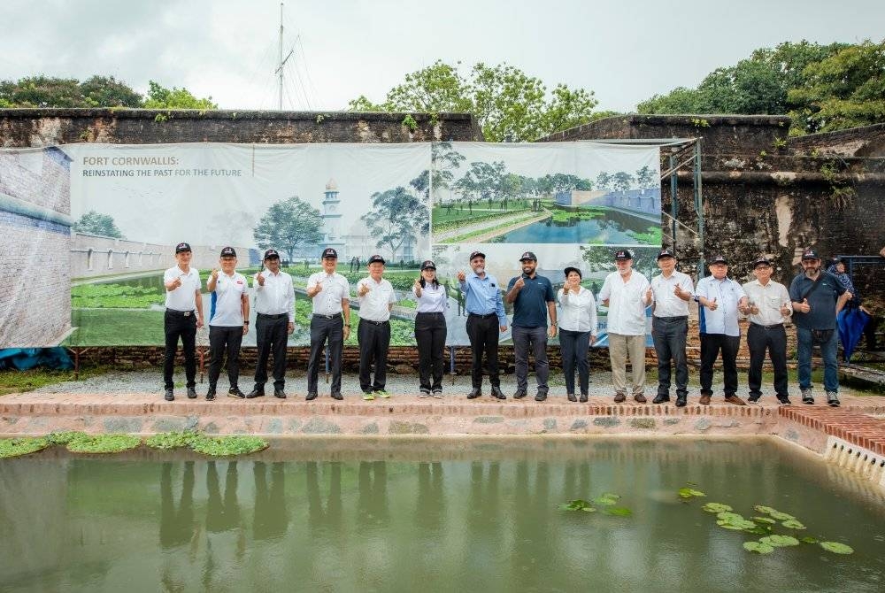 Think City dan kerajaan negeri Pulau Pinang pergiatkan program penaiktarafan dan pemuliharaan secara menyeluruh kubu terbesar di Malaysia Barat, Fort Cornwallis, sebagai sebahagian Program Peningkatan Tebing Laut Utara sejak tahun 2009.