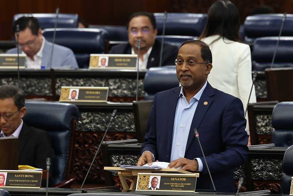 Zambry ketika Sidang Dewan Rakyat di Bangunan Parlimen pada Rabu. - Foto: Bernama