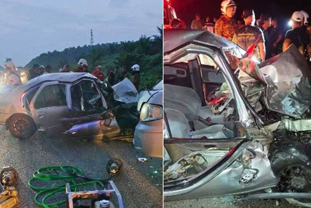 Pemandu kereta berjaya dikeluarkan dengan menggunakan peralatan khas namun disahkan sudah meninggal dunia di tempat kejadian oleh pegawai perubatan yang hadir.