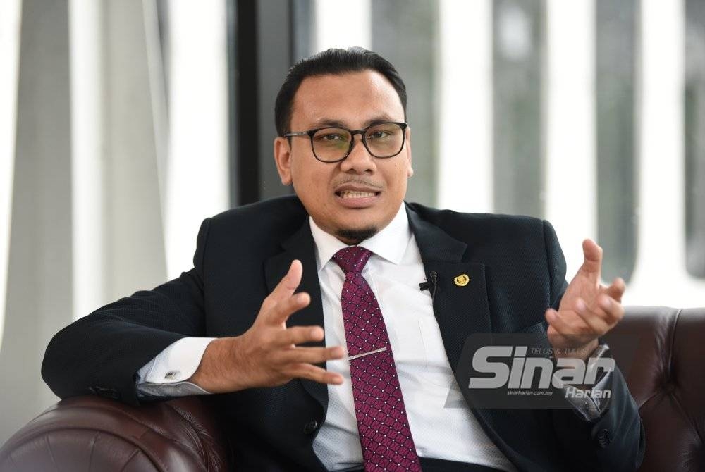 Afnan Hamimi ketika diwawancara secara ekslusif di Bangunan Parlimen pada Selasa. - Foto Sinar Harian MOHD RAFIQ REDZUAN HAMZAH