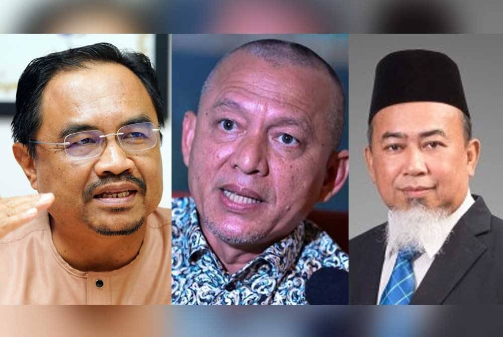 Gambar dari kiri: Azli, Razali, Mohmad Asari