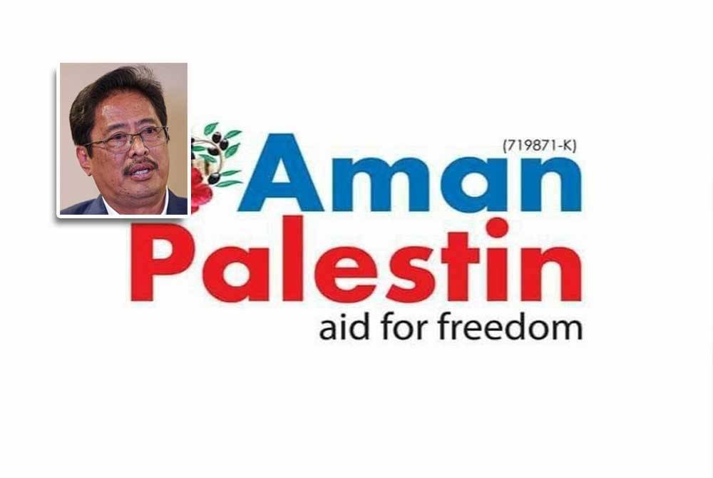 Siasatan terhadap Aman Palestin Bhd berhubung dakwaan ketidakaturan dalam aktiviti pengumpulan derma oleh NGO untuk rakyat Palestin masih berterusan. (Gambar kecil: Azam)