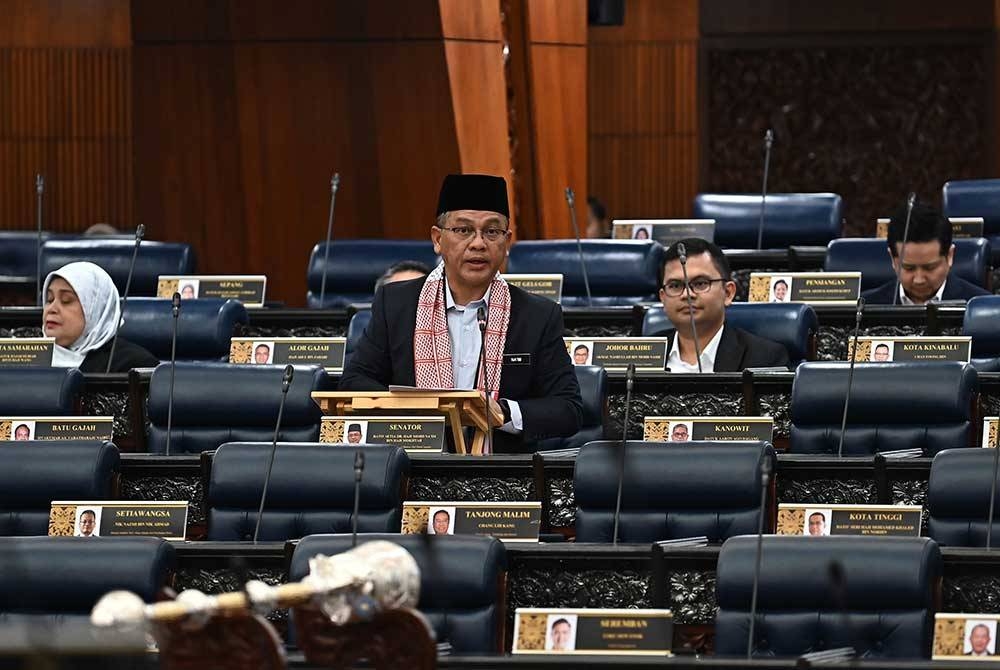 Mohd Na&#039;im pada sidang Dewan Rakyat pada Rabu.