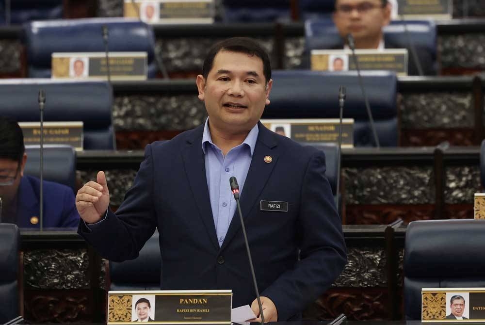 Rafizi ketika menghadiri Sidang Dewan Rakyat di Parlimen, pada Rabu. - Foto Bernama