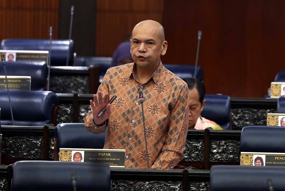 Armizan ketika Sidang Dewan Rakyat di Bangunan Parlimen pada Khamis. - Foto: Bernama