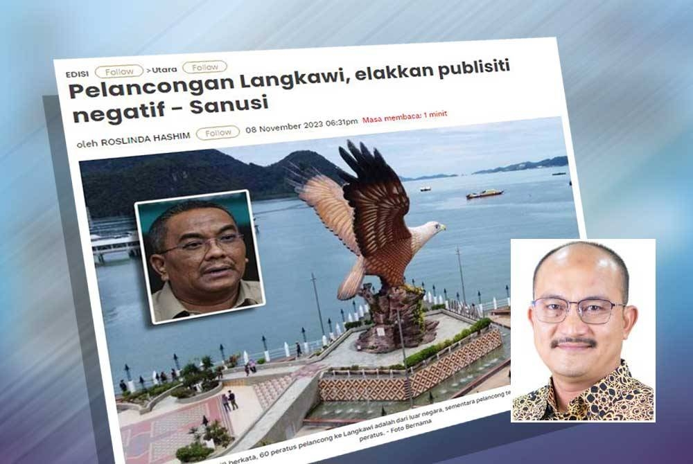 Langkawi memiliki trend kemasukan pelancong tersendiri secara bermusim sepanjang tahun selain dipengaruhi pelbagai faktor. Gambar kecil: Mohd Salleh