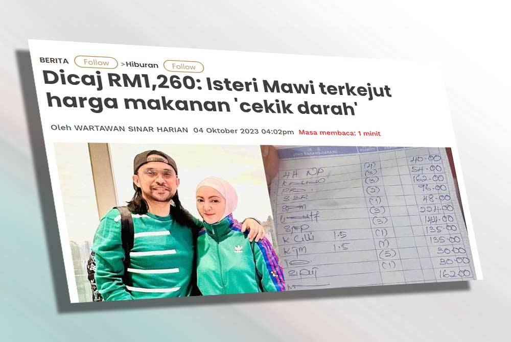 Laporan Sinar Online mengenai isu tersebut.