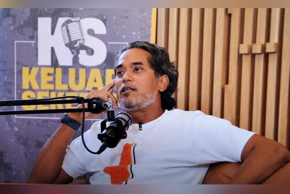 KJ dalam temu bual di Podcast Keluar Sekejap bersama bekas Ketua Penerangan UMNO, Shahril Sufian Hamdan, pada Jumaat.