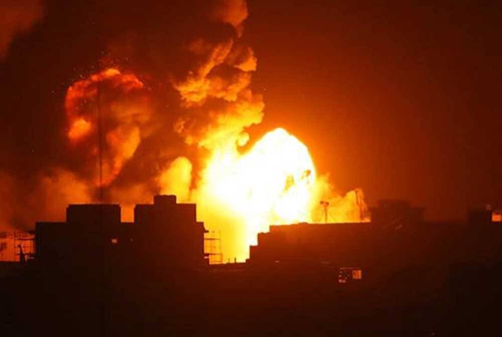 Rejim Israel terus mengepung dan memusnahkan Semenanjung Gaza. Foto: AP 