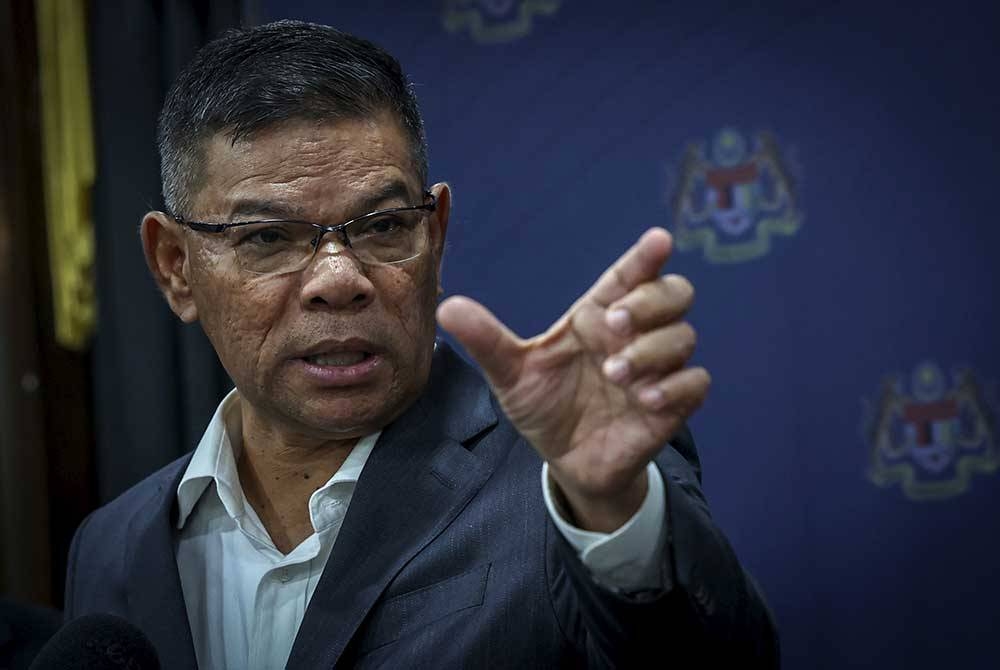 Datuk Seri Saifuddin Nasution Ismail - Foto Bernama